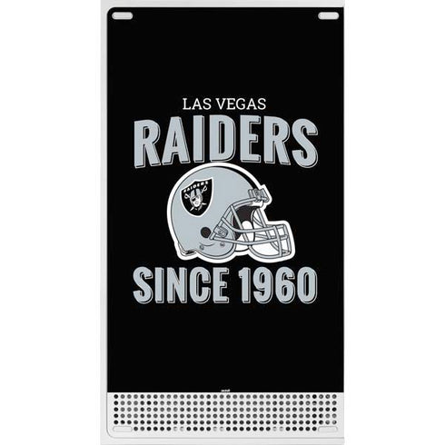 NFL Las Vegas Raiders Helmet Xbox Series S Console Skin